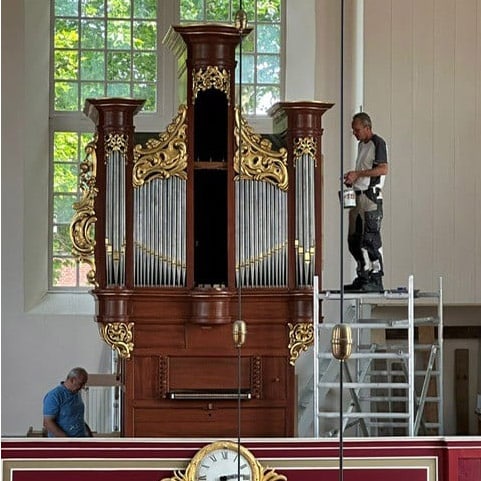 JG Schilders Zeeland - Restauratie monumentaal kerkorgel