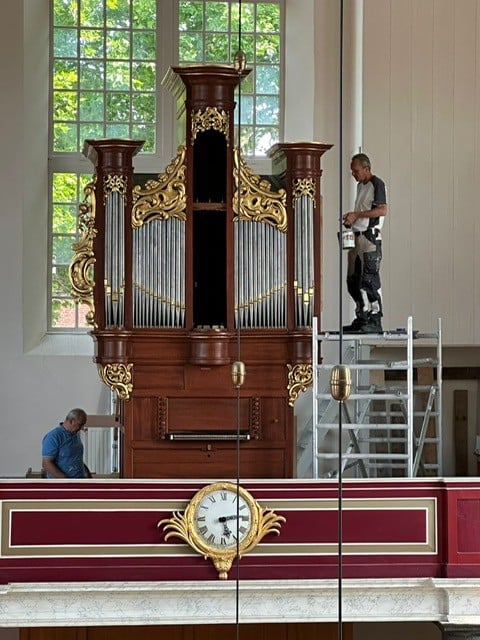 JG Schilders Zeeland - Restauratie monumentaal kerkorgel