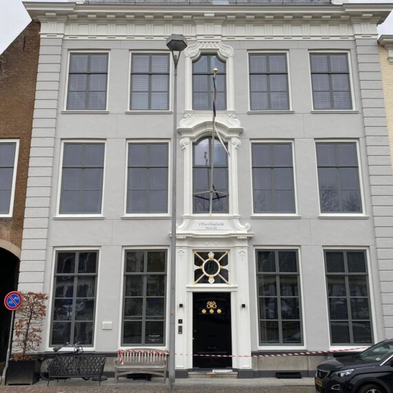 JG Schilders Zeeland - Monumentaal buitenschilderwerk 't Ingelandt Middelburg