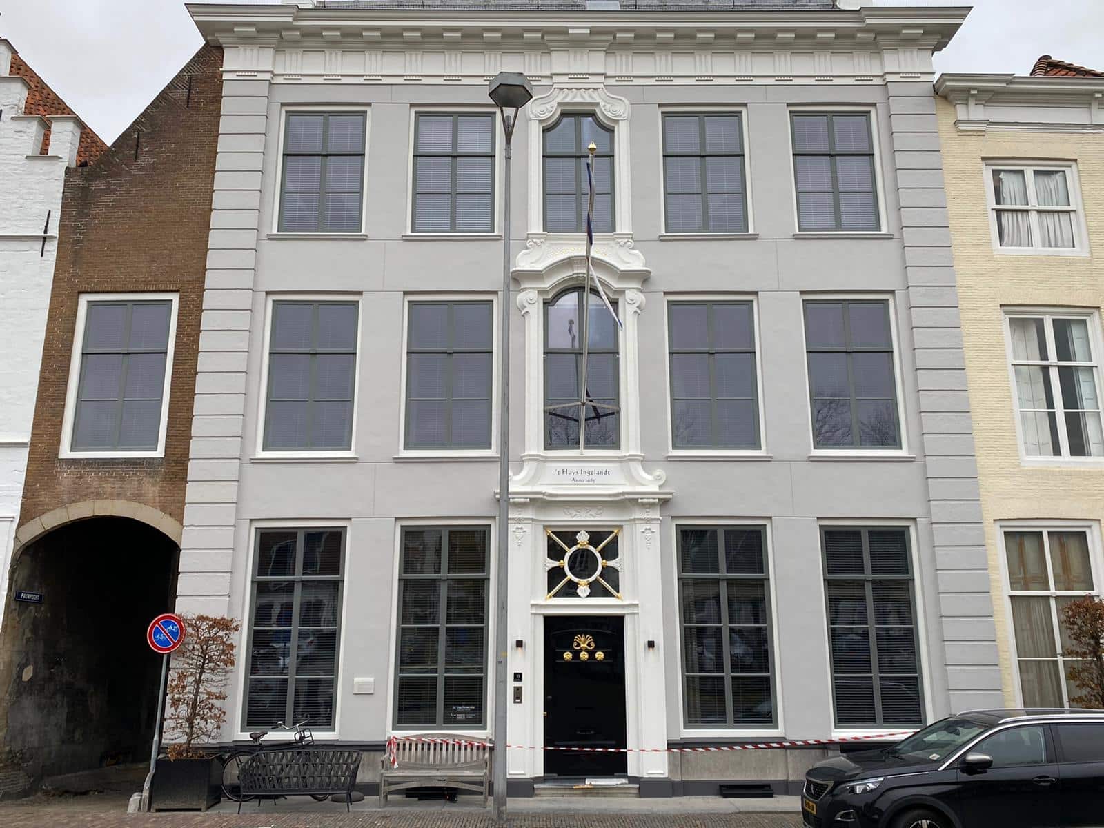 JG Schilders Zeeland - Monumentaal buitenschilderwerk 't Ingelandt Middelburg