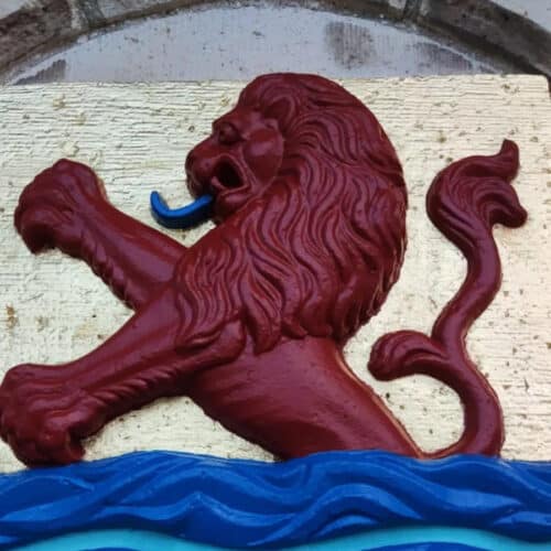 JG-Schilders Middelburg -Restauratie historisch gevelornament