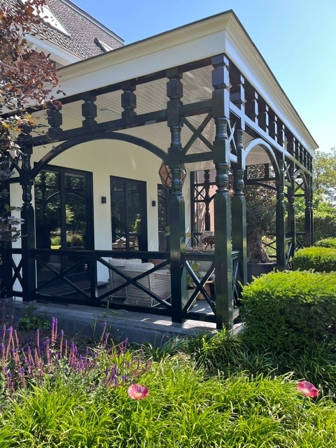 Restauratie schilderwerk torentje OOS Serooskerke